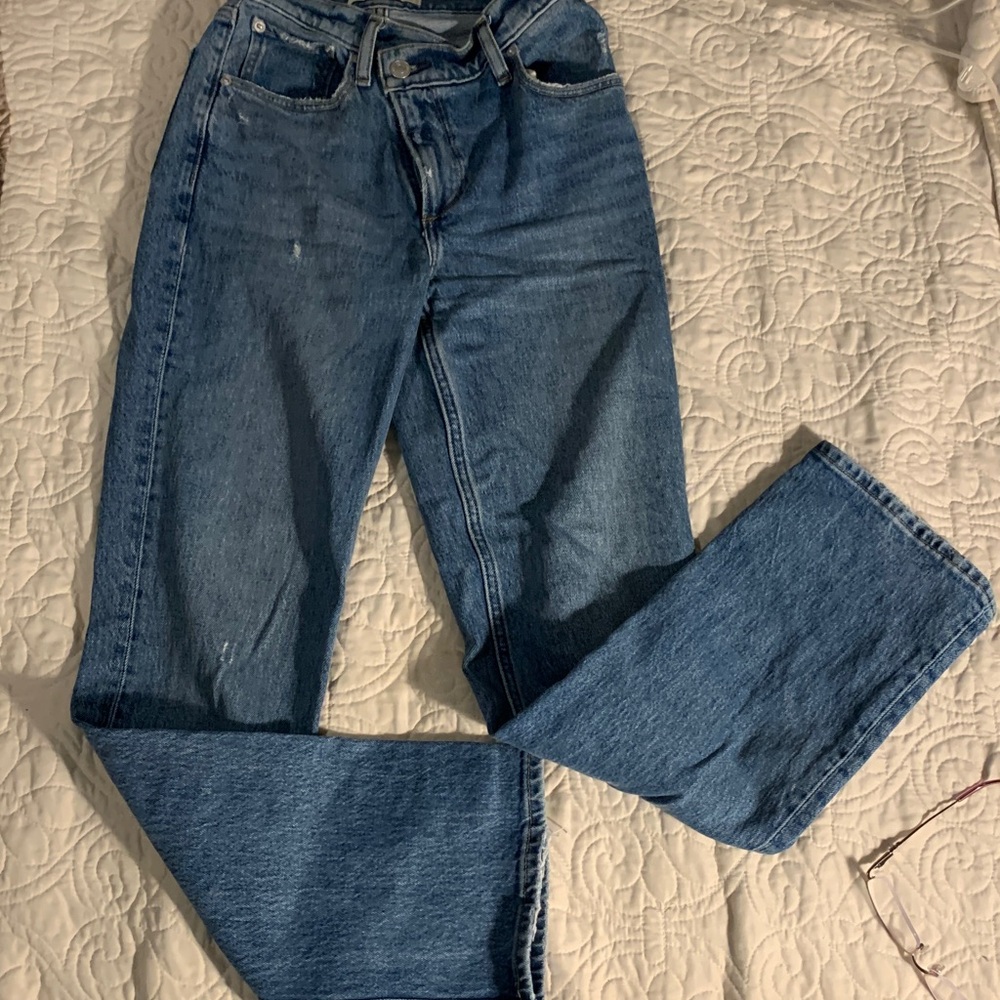 Abercrombie high waist  jeans  size 23 Short NEW
